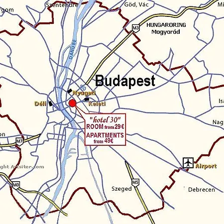 Guest In The Center Of Budapest
